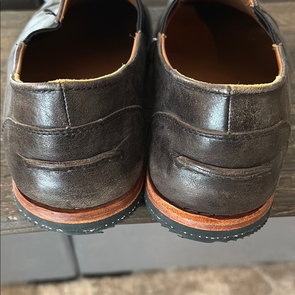 Timberland Black Leather Slip-On Loafers - Picture 4 of 5